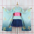 初音ミク×ラスカル　初音ミク　コスプレ衣装　サマーフェス　和風　着物　かわいい　浴衣