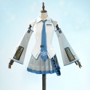 ボーカロイド VOCALOID 初音ミク 雪ミク2010 SNOW MIKU 公式服 コスプレ衣装 コスチューム かわいい 発光 スカート 撮影