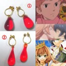 風の谷のナウシカ　ナウシカ それでも世界は美しい ニケ・ルメルシエ　ピアス　イアリング　コスプレ道具　
