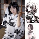 空の境界　両儀 式　りょうぎ しき　黒百合　浴衣