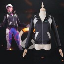 Overwatch　オーバーウォッチ　D.Va　ディーバ　灰色コート　コスプレ衣装　オーダーメイド